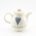 Tea Pot Heart & Words Grey