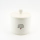 Small Jar - Ceramic Lid - White Gloss - A Teacher...