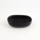 Kiki Oval Small Black Matt