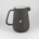 Olivia Jug Large - Black Clay White Glaze