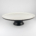 Cake Stand - Black Clay White Glaze