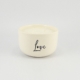 PAUSE Emma Bowl Medium Candle - Love - Vanilla