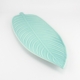 Leaf Platter - Turquoise Gloss