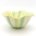 Salad Bowl Large Wonky - Green / Lime stripes