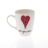 Mug A Heart & Words Red